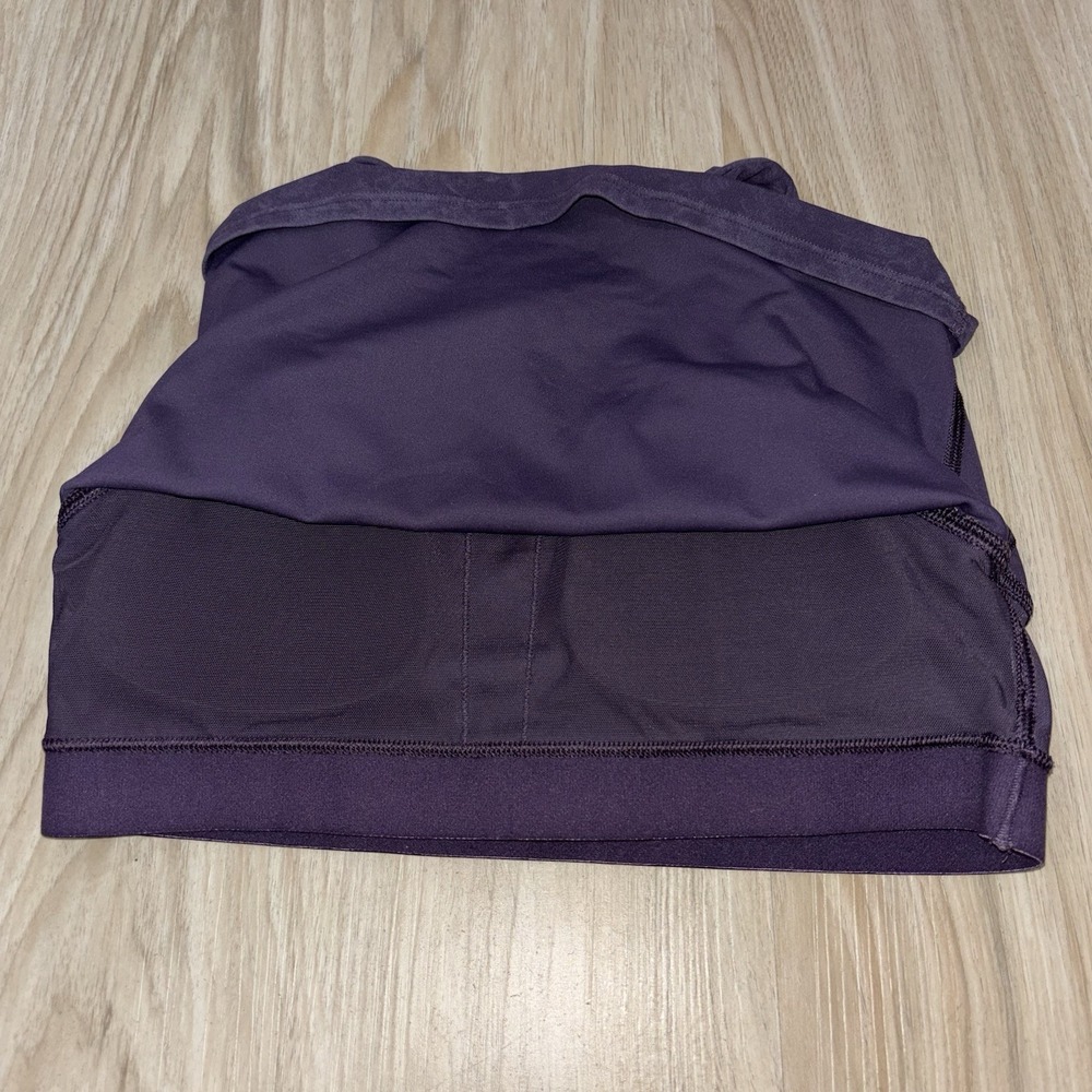 Athleta Conscious Crop Garment Wash Tank in Mythical Purple XS - Picture 6 of 7